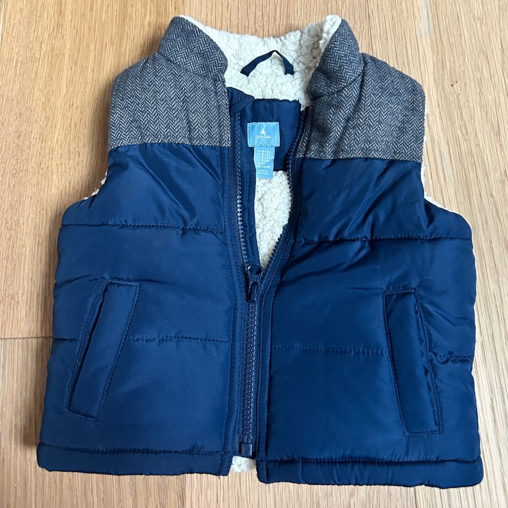 New Baby Gap Winter Vest